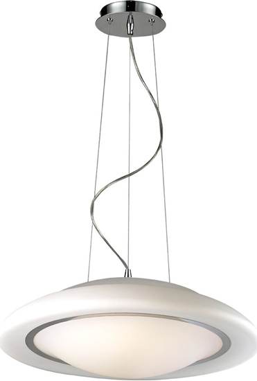 Picture of Lampa wiszca Italux Huller nowoczesna chrom  (8956-MP)