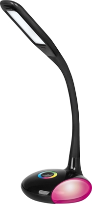 Attēls no Lampka biurkowa Activejet czarna  (AJE-VENUS RGB Black            )