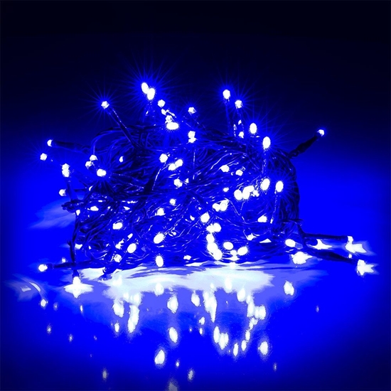 Picture of Lampki choinkowe Retlux 150 LED niebieskie