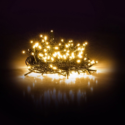 Изображение Lampki choinkowe Retlux 500 LED białe ciepłe