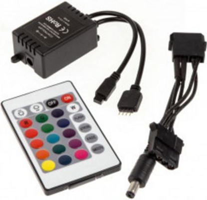 Picture of Lamptron Tama LED FlexLight Multi RGB 5m + zasilacz + pilot (LAMP-LEDFM1009)