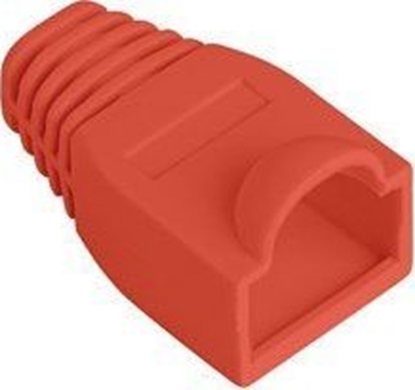 Picture of Lanberg LANBERG Osonka na wtyk RJ45 czerwona 100 sztuk