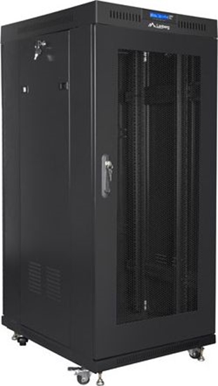 Изображение Lanberg 19" RACKMOUNTABLE INSTALLATIONSSCHRANK 22U 800X800 S