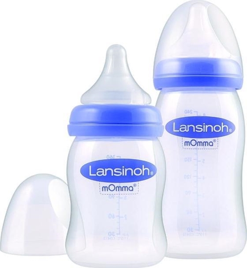 Изображение Lansinoh 76310 ZESTAW STARTOWY BUT. 1X160ML, 1X240, 1XSM.
