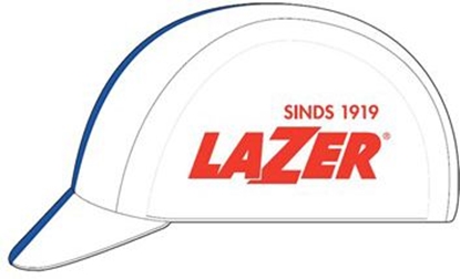 Picture of Lazer Czapka biało-niebieska rozm. L (LZR-AKC-CAP-WHIT-BLU-L)