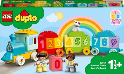 Attēls no LEGO Duplo Pocig z cyferkami - nauka liczenia (10954)