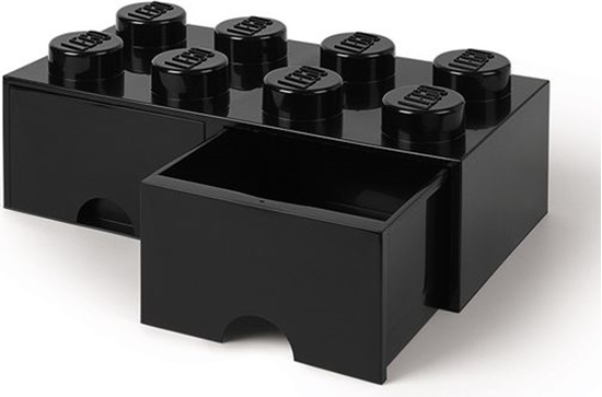 Изображение LEGO Room Copenhagen Brick Drawer 8 pojemnik czarny (RC40061733)