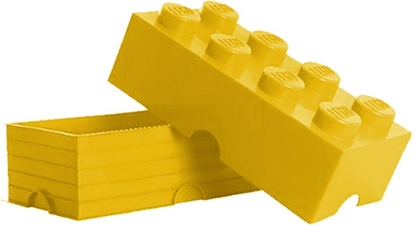 Изображение LEGO Room Copenhagen Storage Brick 8 pojemnik żółty (RC40041732)
