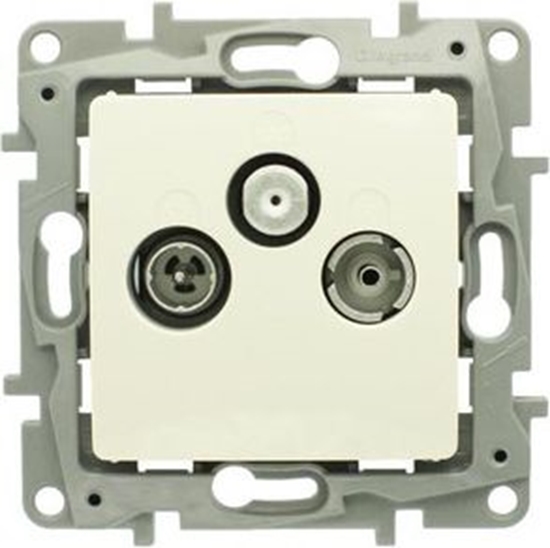 Picture of Legrand Gniazdo antenowe Valena Life RTV-SAT kocowe 1,5dB biay (753152)