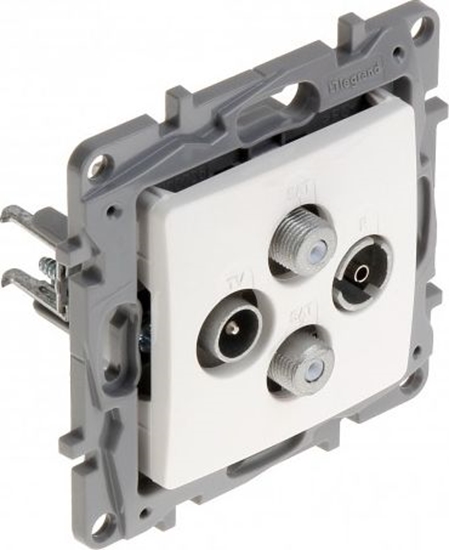 Picture of Legrand GNIAZDO KOCOWE LE-764566 R-TV + 2xSAT Niloe LEGRAND