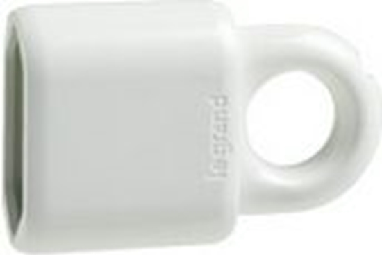 Picture of Legrand Gniazdo wtyczkowe przenone 2P 2,5A z piercieniem biay (50311)