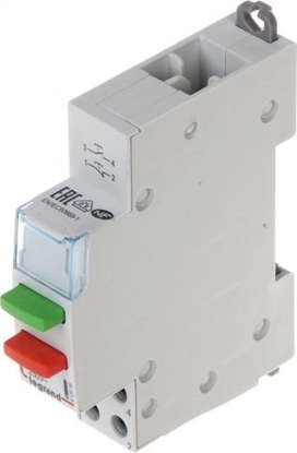 Picture of Legrand CZNIK PRZYCISKOWY PODWÓJNY MONOSTABILNY LE-412916 1X NO + 1X NC 20 A LEGRAND