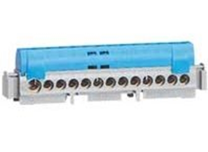 Picture of Legrand Listwa przyczeniowa 17-otworów niebieska IP2xN17 (004845)