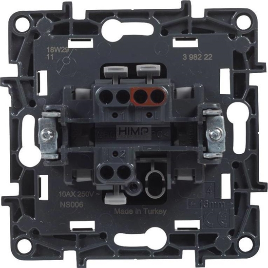 Picture of Legrand Niloe Step - cznik schodowy 10 AX- kolor czarny 863506