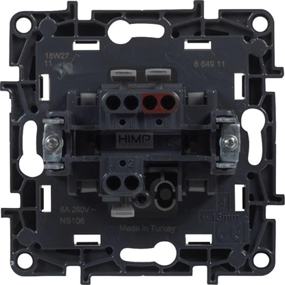 Picture of Legrand Przycisk pojedynczy Legrand Niloe Step 863309 aluminium