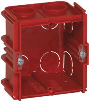 Picture of Legrand Puszka 60mm podtynkowa 71mm 71 x 60mm czerwony Batibox (080161)