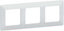 Picture of Legrand Ramka potrójna Valena Life aluminium (754133)