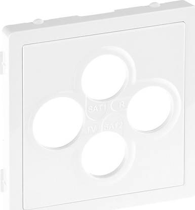 Picture of Legrand VALENA LIFE Plakietka gniazda TV-RD-SAT-SAT biae 754810