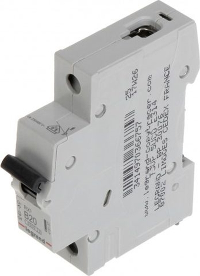 Picture of Legrand WYCZNIK NADPRDOWY LE-419137 JEDNOFAZOWY 20A TYP B LEGRAND