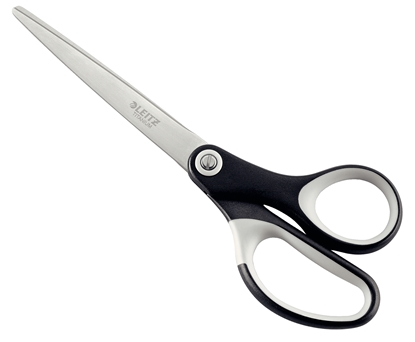 Attēls no Leitz 54166095 stationery/craft scissors Office scissors Straight cut Black, Silver