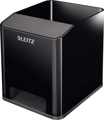 Attēls no Leitz Kubek na dugopisy LEITZ WOW czarny ze wzmacniaczem dwiku 53630095