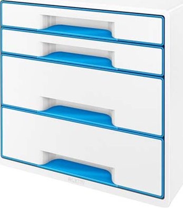 Attēls no Leitz WOW Cube file storage box Polystyrol Blue, White