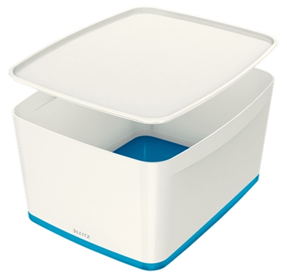 Attēls no Leitz MyBox Storage tray Rectangular Acrylonitrile butadiene styrene (ABS) Blue, White