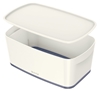 Picture of Leitz MyBox Storage tray Rectangular Acrylonitrile butadiene styrene (ABS) Grey, White