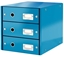 Picture of Leitz 60480036 file storage box Fibreboard Blue