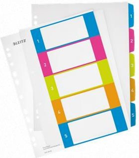 Picture of Leitz Przekadki do segregatora A4 WOW , do nadruku (10K395A)