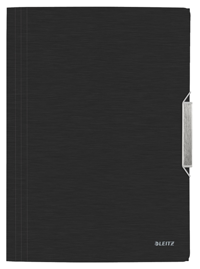 Picture of Leitz Style 3-Flap Polypropylene (PP) Black A4