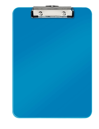 Picture of Leitz WOW clipboard A4 Metal, Polystyrol Blue