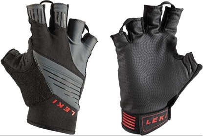 Изображение Leki Rkawice Master short czarno-szare r. 6 (63570813060)
