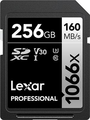 Picture of Karta Lexar Professional 1066x SDXC 256 GB Class 10 UHS-I/U3 V30 (LSD1066256G­BNNNG)