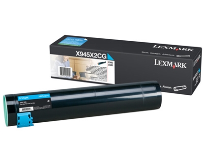 Picture of Lexmark High-Capacity Cyan for X940e, X945e toner cartridge Original