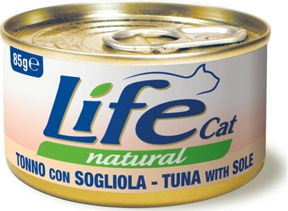 Attēls no Life Pet Care LIFE CAT pusz.85g TUNA + SOLA /24