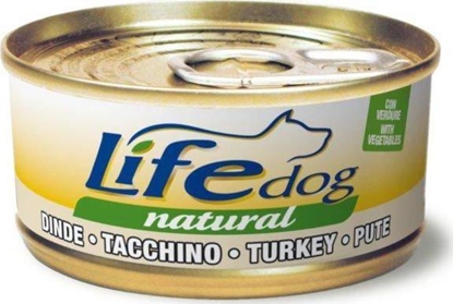 Attēls no Life Pet Care LIFE DOG pusz.170g TURKEY + VEGETABLES /24