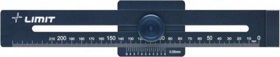 Picture of Limit Przymiar traserki aluminiowy Limit 200 mm