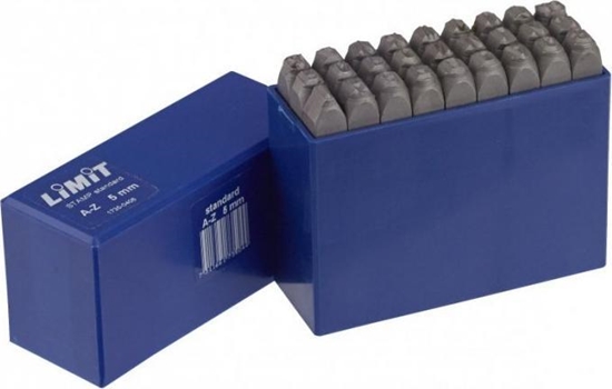 Изображение Limit Zestaw stempli literowych A-Z o wysokoci liter 8 mm