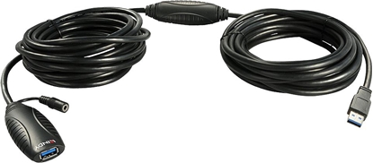 Attēls no Lindy 15m USB 3.0 Active Extension Cable