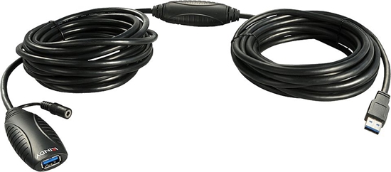 Изображение Lindy 15m USB 3.0 Active Extension Cable