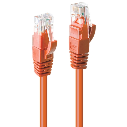 Attēls no Lindy 1m Cat.6 U/UTP Cable, Orange