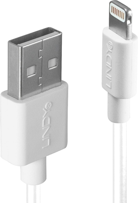 Attēls no Lindy 1m USB to Lightning Cable white