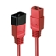 Picture of Lindy 2m IEC C19 to C20 Extension, red