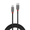 Picture of Lindy 2m USB 2.0 Type C to Micro-B Cable, Anthra Line