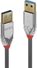 Picture of Lindy 36625 USB cable 0.5 m USB 3.2 Gen 1 (3.1 Gen 1) USB A Grey