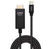 Picture of Lindy 3m Mini DP to HDMI Adapter Cable with HDR