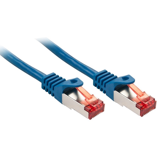 Picture of Lindy Cat.6 S/FTP 7.5m networking cable Blue Cat6 S/FTP (S-STP)