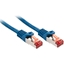 Picture of Lindy Cat.6 S/FTP 7.5m networking cable Blue Cat6 S/FTP (S-STP)