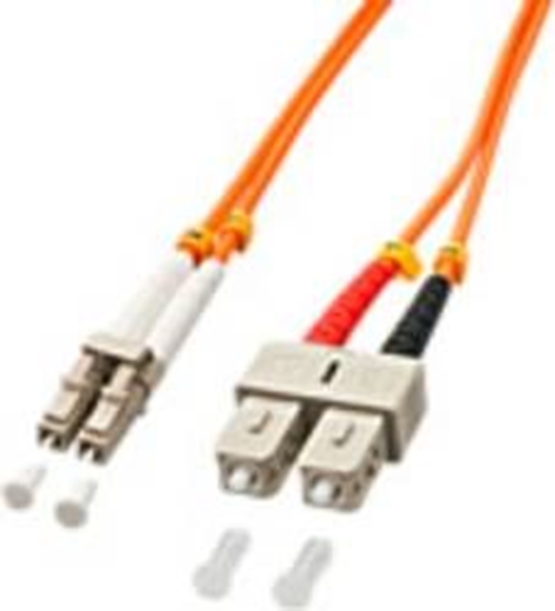 Изображение Lindy LC/SC 2m fibre optic cable OM2 Multicolour, Orange